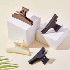 Batiyeer butterfly hair clips neutral colors offering versatile styling options and outfits.