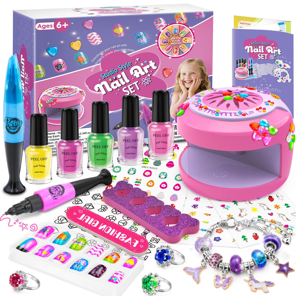 BATTOP packaging displays vibrant colors for at-home manicures