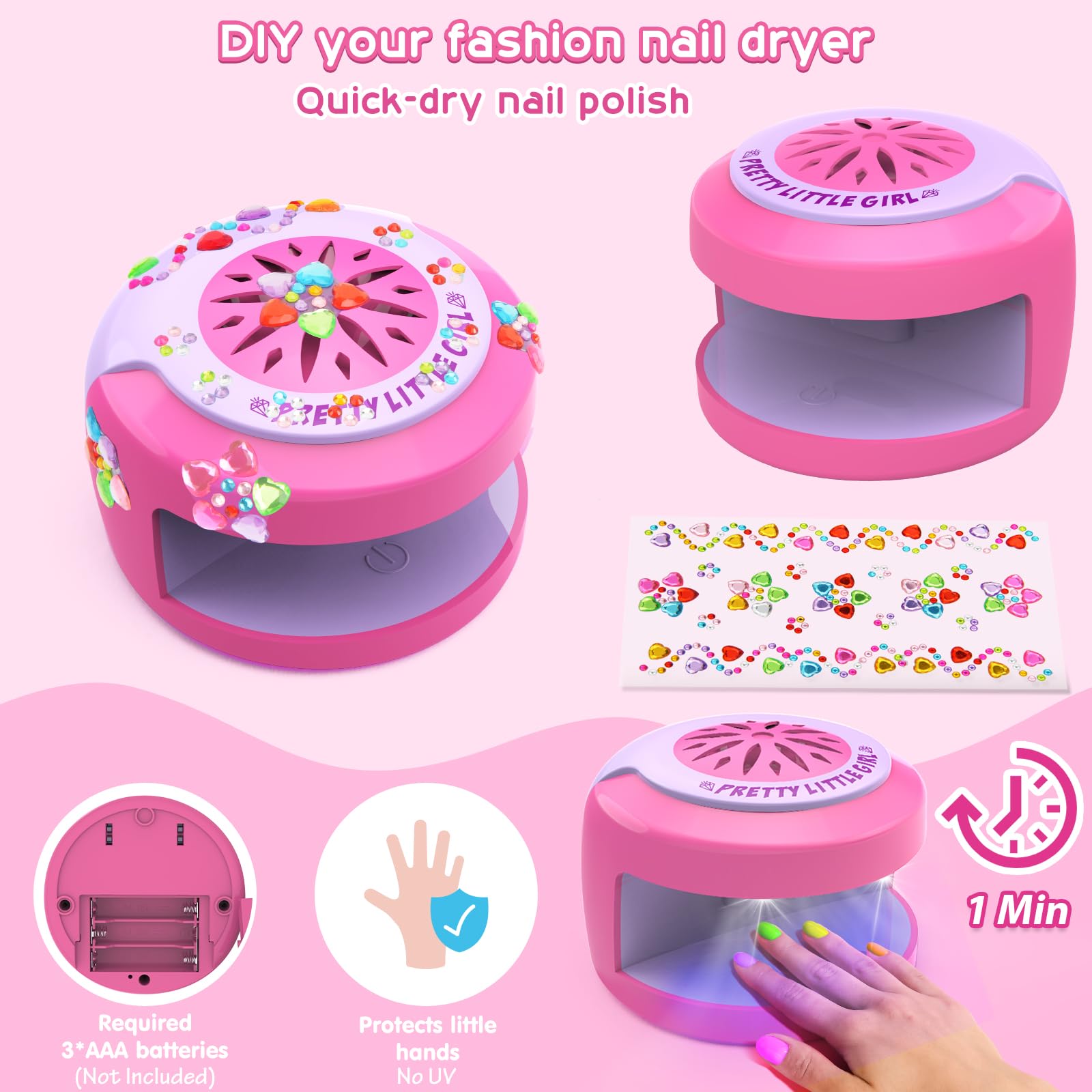 BATTOP nail-art-pen-colors enables cute patterns with multiple options