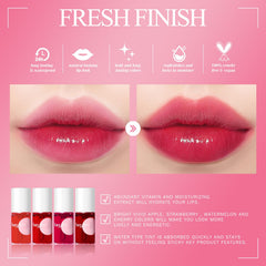 Bayfree Lip Tint Waterproof formula delivers vibrant pigment with smear-proof, long-lasting wear.