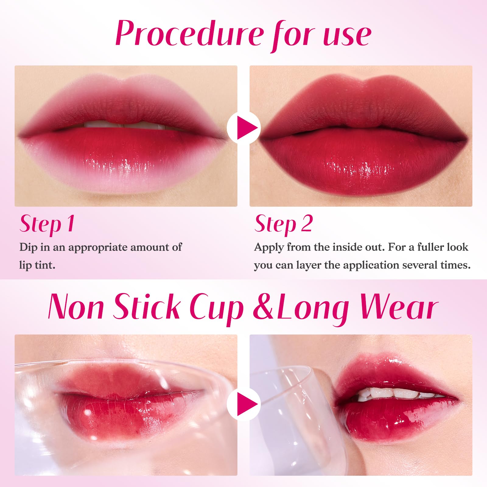 Bayfree lip tint texture is lightweight for comfortable wear.