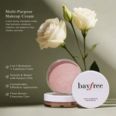 bayfree Multi Glow Balm eye glow on eyelids adds subtle luminosity