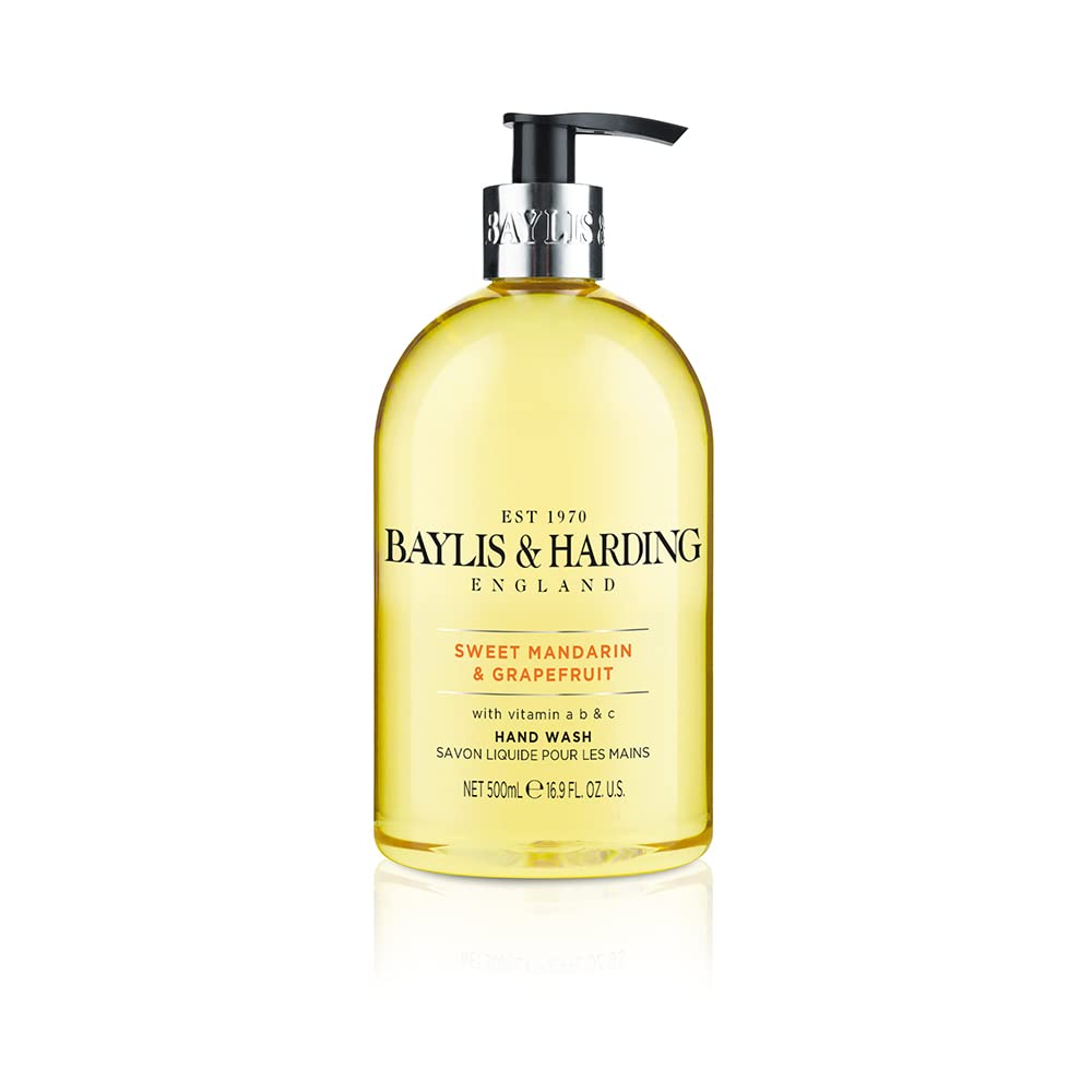 Baylis & Harding bottle made from 100% PCR plastic for recyclable packaging
