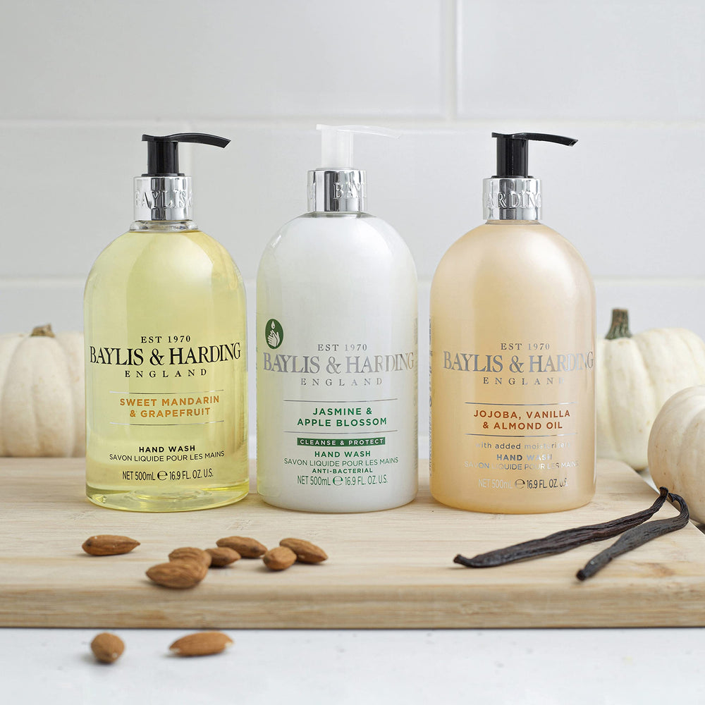 Vegan and cruelty-free Baylis & Harding symbol on product packaging