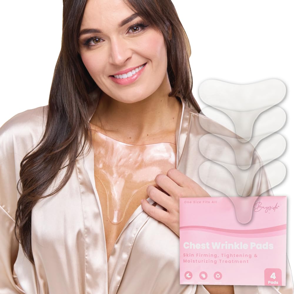 Bayside chest wrinkle patches packaged for easy daily use and skin-smoothing support.