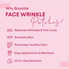 Bayside neck lift tape invisible application emphasizes subtle contouring and turkey neck management