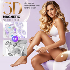 Bazivve hypoallergenic blades deliver a smooth glide on sensitive skin without irritation.