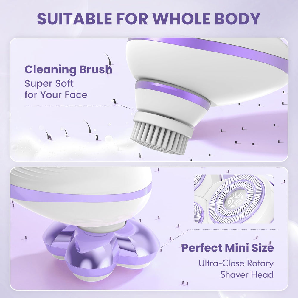 Bazivve wet-dry shave system supports dry or refreshing showers for versatile routines.