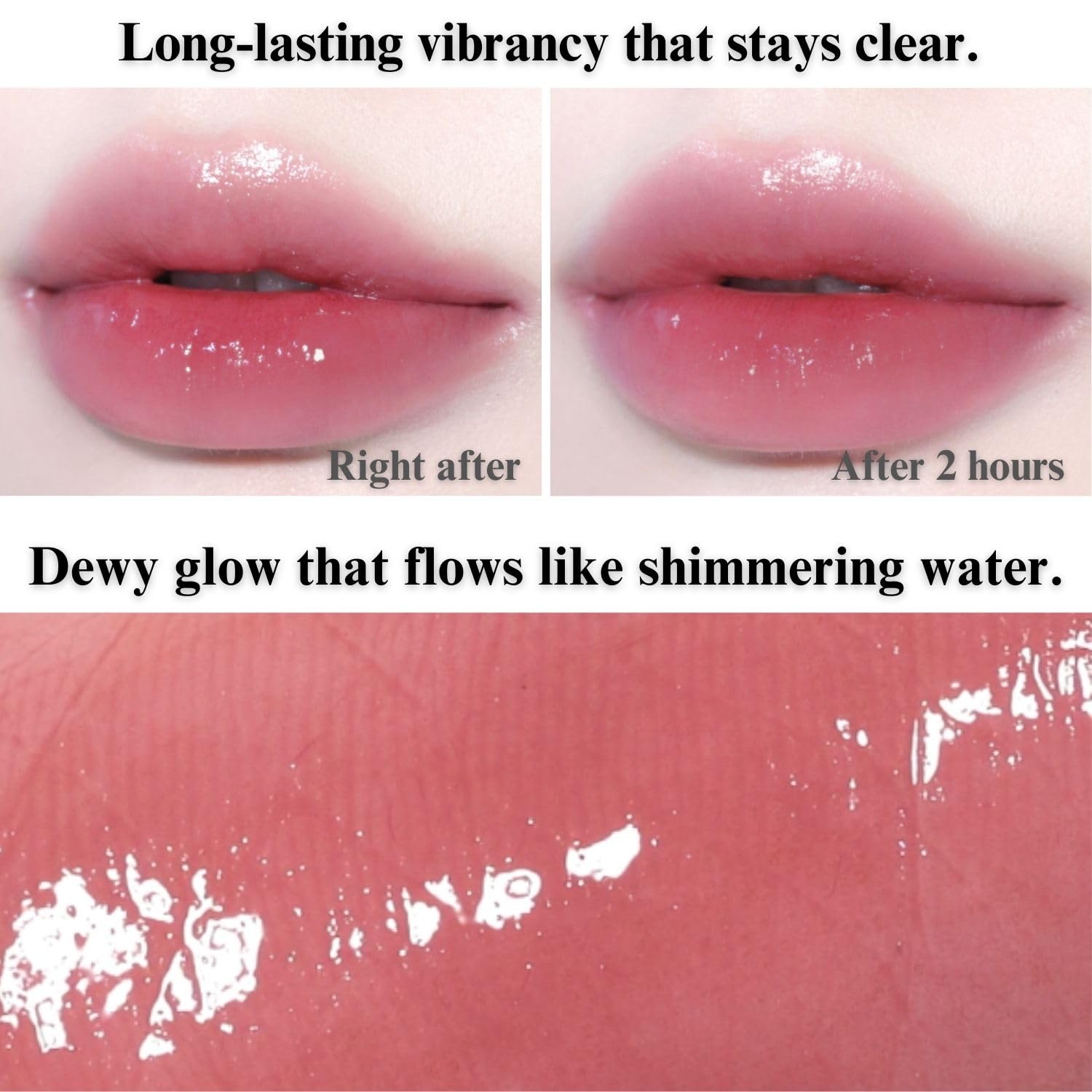 BBIA Glow Tint transfer-proof formula staying power on lips