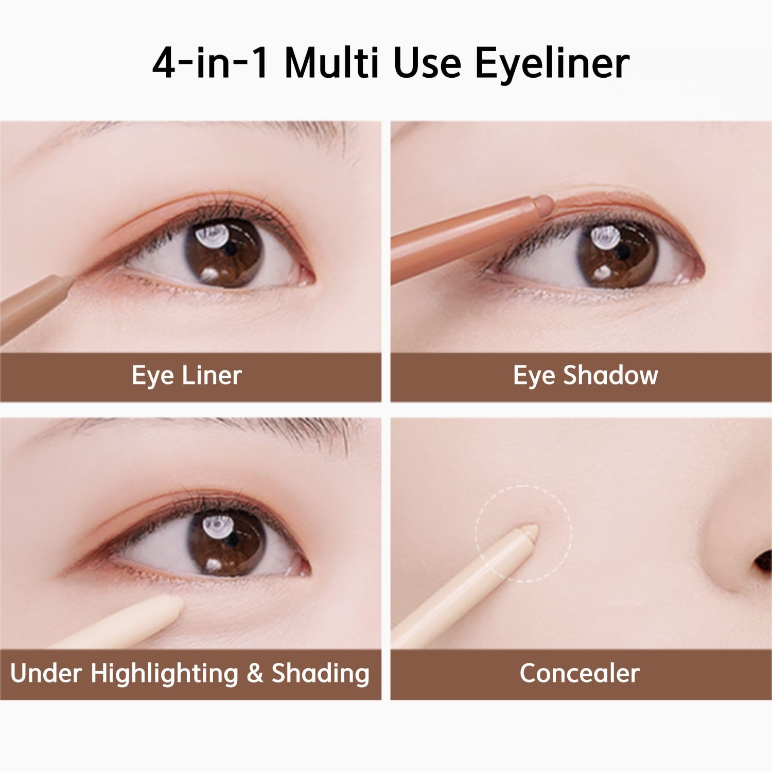 BBIA Last Auto Gel Eyeliner vegan Korean formula for daily wear.