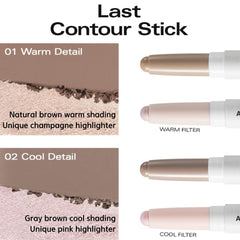 BBIA Last Contour Stick dual-ended application for contour and highlight on the go.