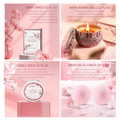BBlove Japanese Cherry Blossom Bath Salts for a calming soak