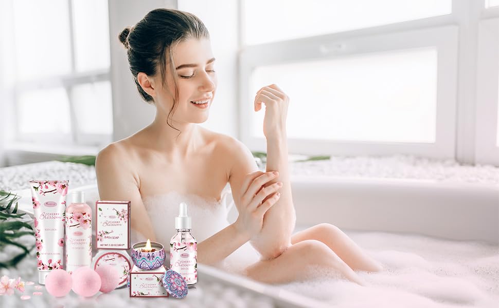 BBlove Japanese Cherry Blossom Candle to create a tranquil ambiance