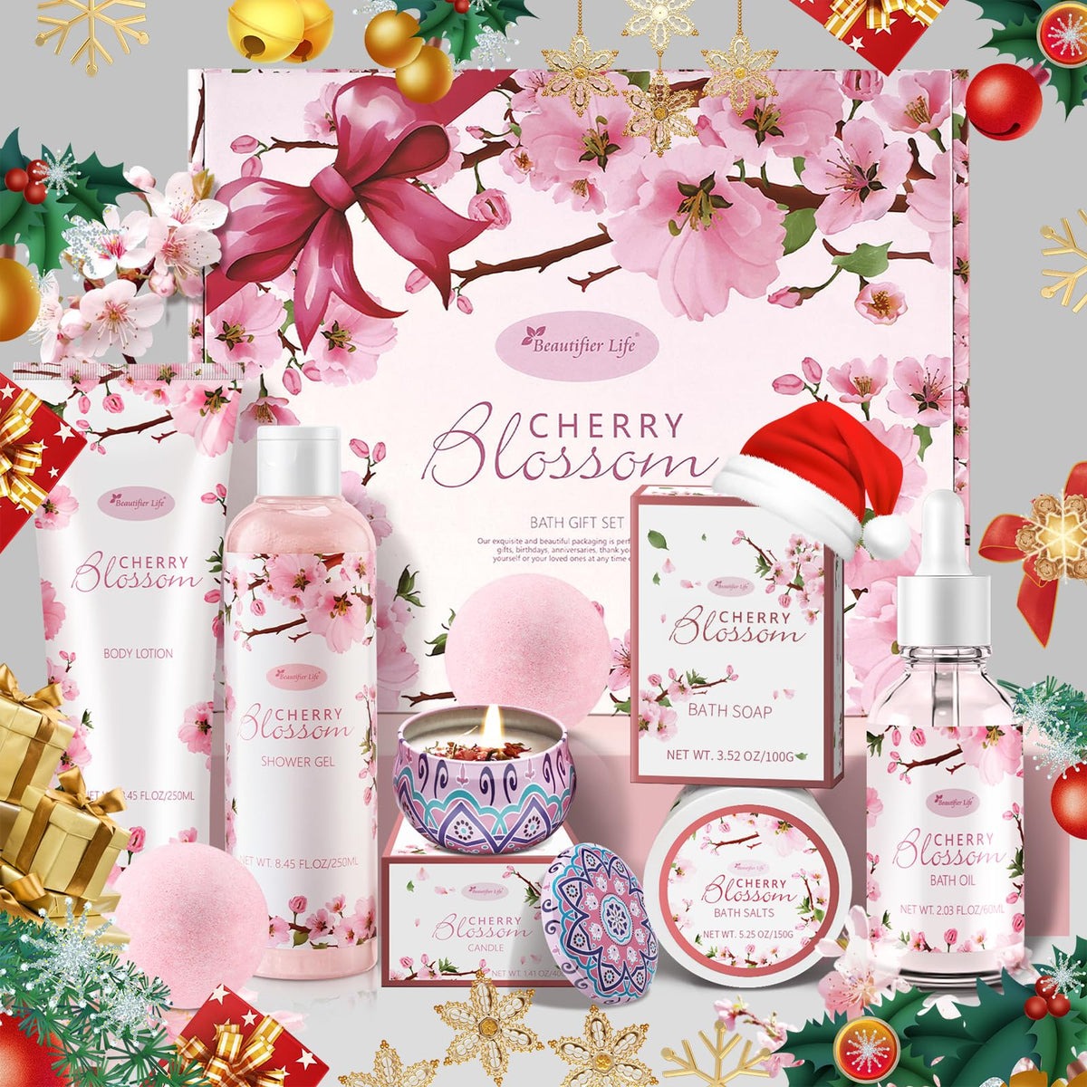 BBlove Japanese Cherry Blossom Shower Gel for a refreshing, spa-like cleanse