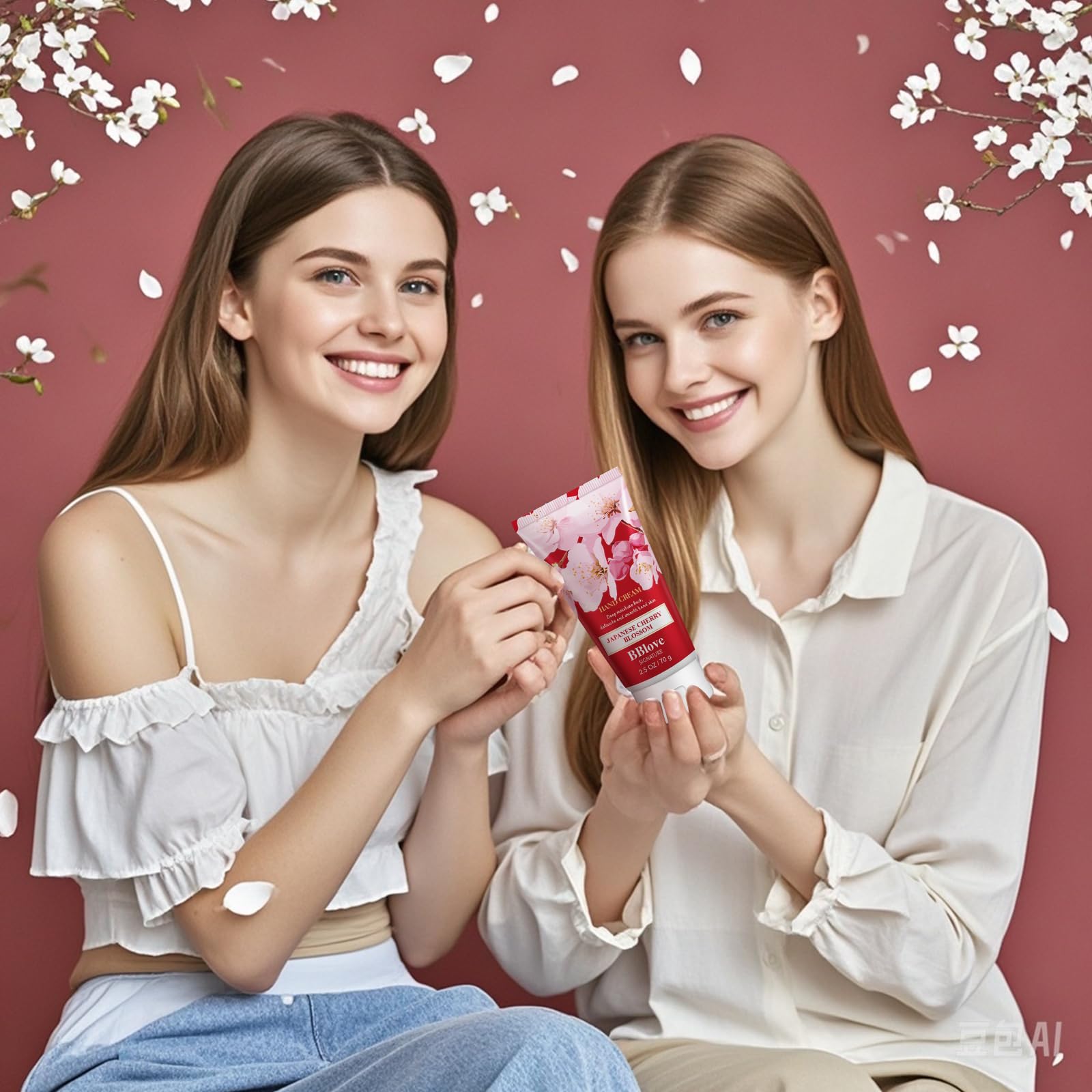 BBLOVE Japanese Cherry Blossom fragrance adds a light, pleasant note.