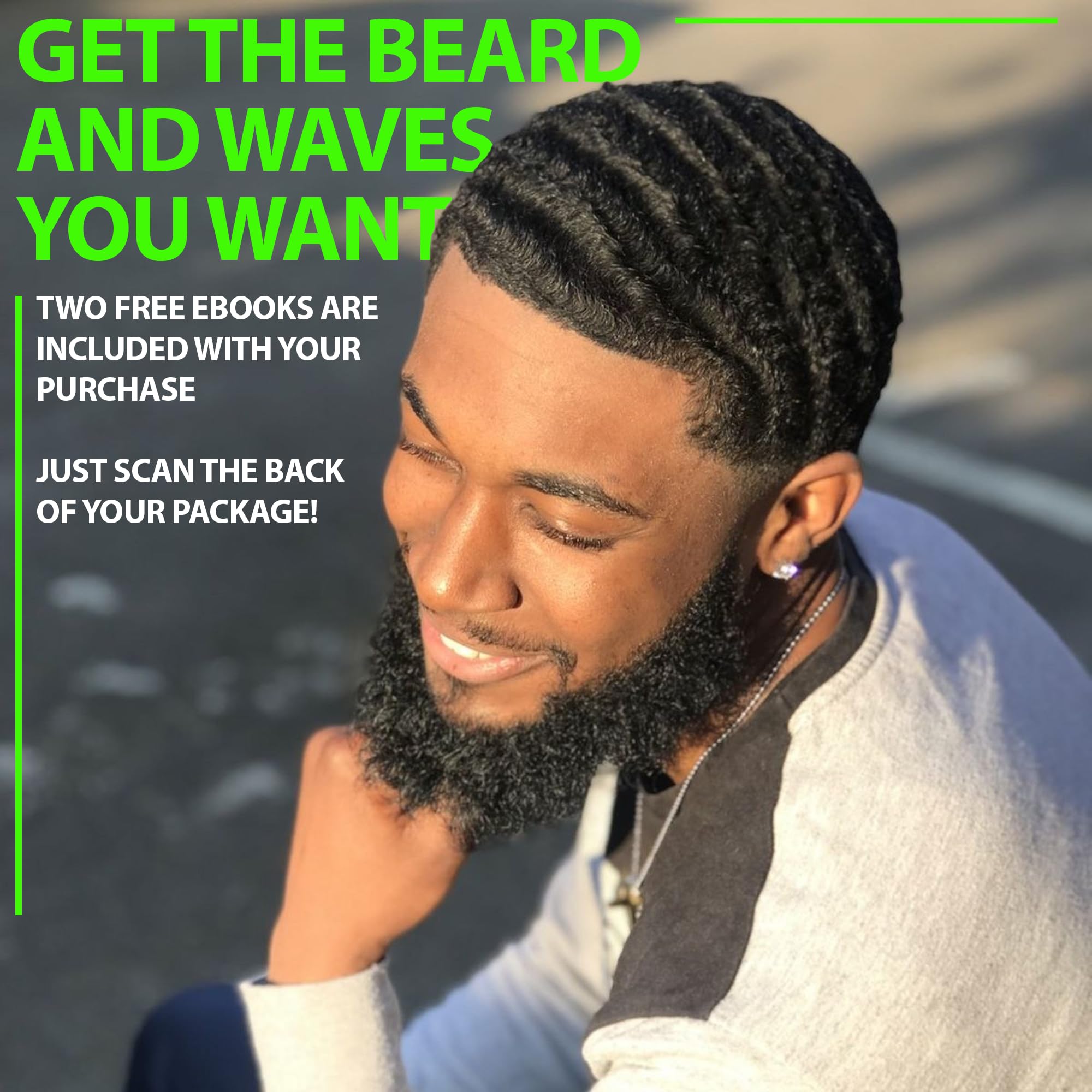 BBS Increased blood flow and follicle stimulation support healthier hair growth.