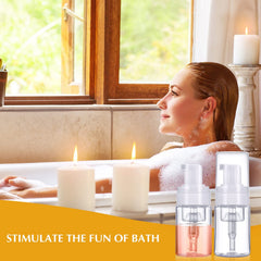 BBTO travel-size foam pump bottle showing compact design for cosmetics on the go.