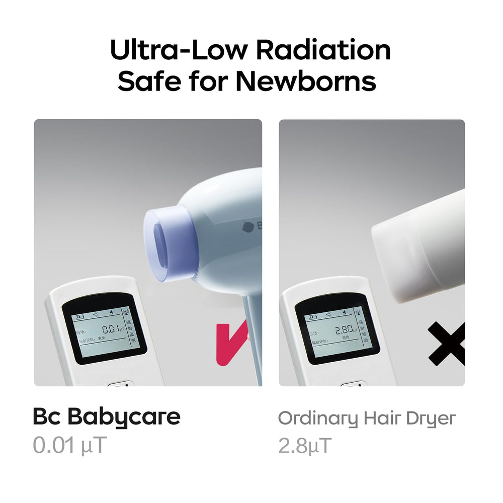 Bc Babycare Gentle Cordless Hair Dryer recharge base, cordless convenience.