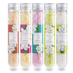 B.C Beauty Concepts aromatherapy bath salts vanilla almond tub for a relaxing soak.