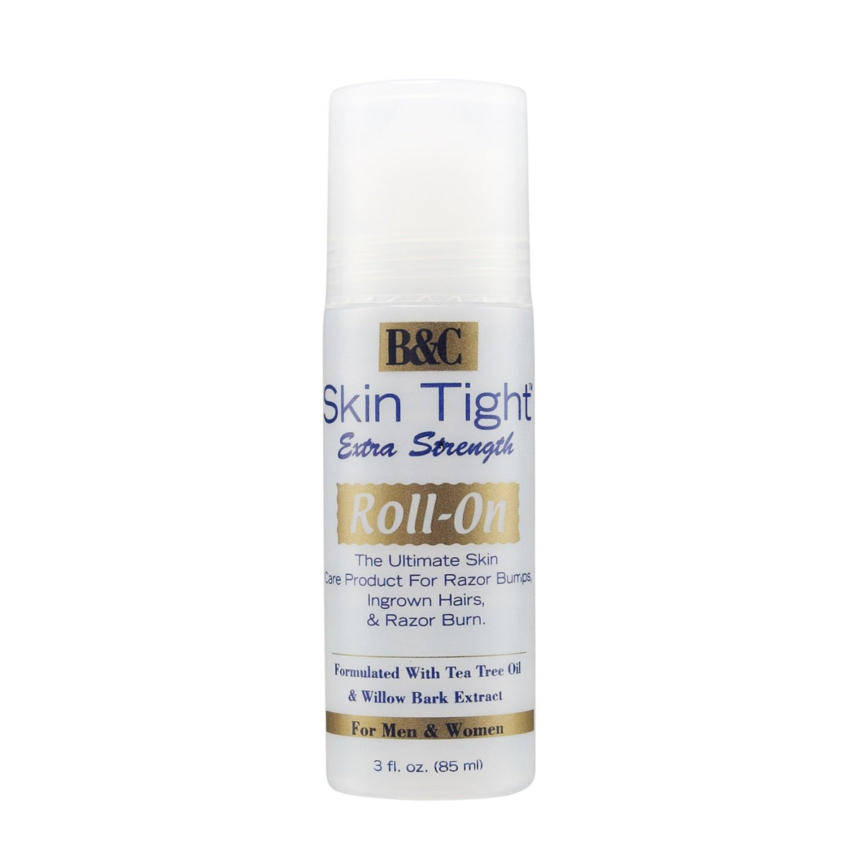 BC B&C Ladies Skin Tight Roll-On After Shave bottle for post-shave smoothing on legs and bikini line