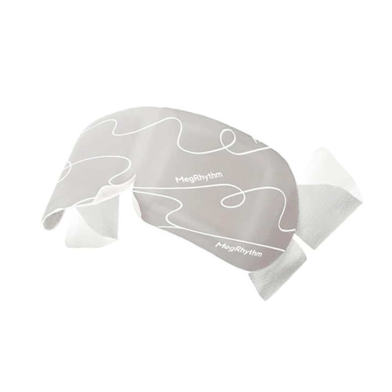 BC233 eye mask on pillow with calming lavender-sage scent