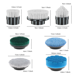 BCQDOL corner brush targets grout and edges for precise cleaning.