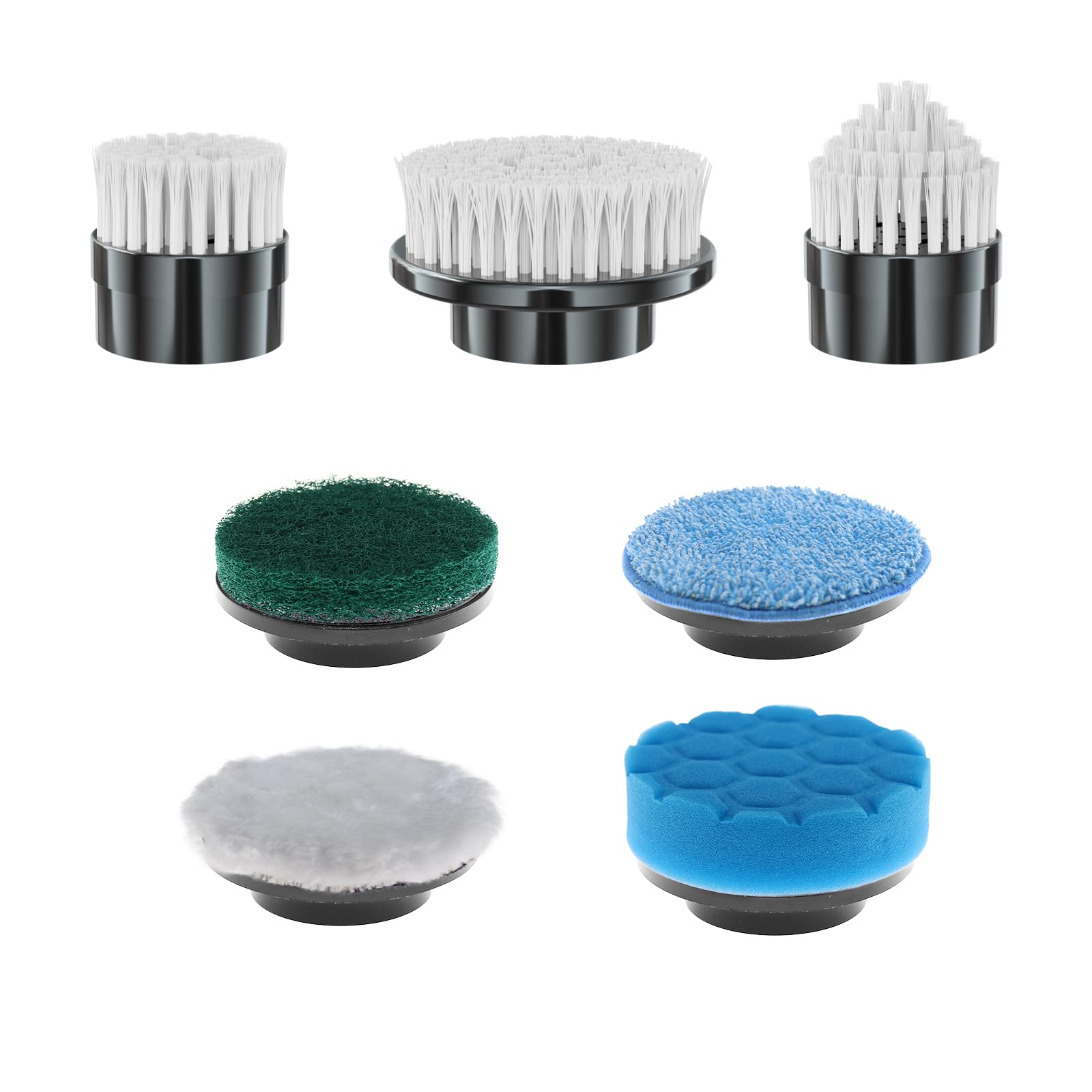 BCQDOL fibrous sponge brush handles windows and stubborn stains.