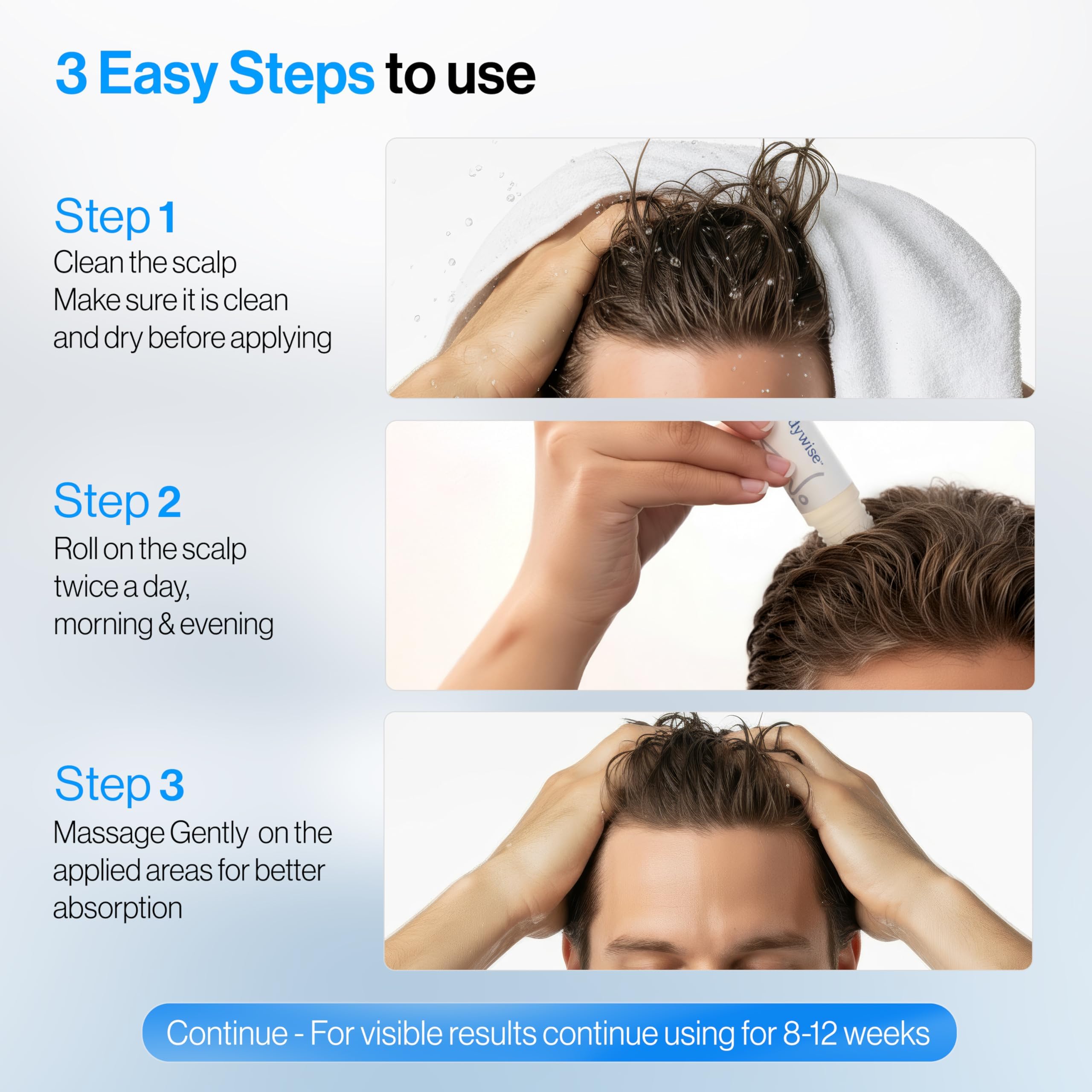 Be Bodywise redensyl ingredient close-up suggesting follicle support