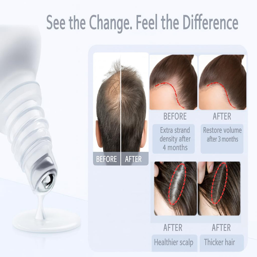 Be Body'Wise rosemary serum bottle dispense ready for precise scalp application.