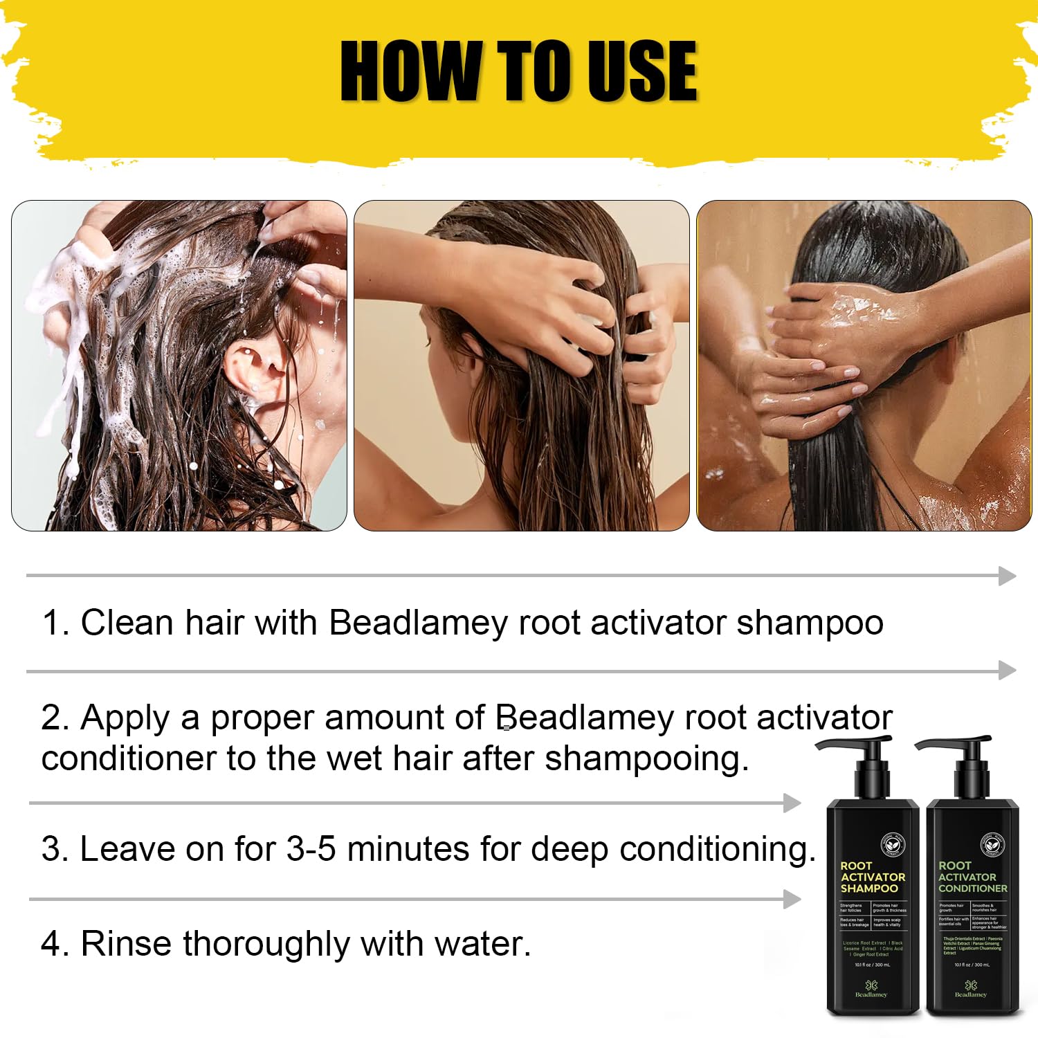 Beadlamey Daily routine collection arranged for easy morning grooming