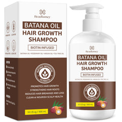 Beadlamey Root Activator Batana Oil bottle shows natural hair support with Batana oil.