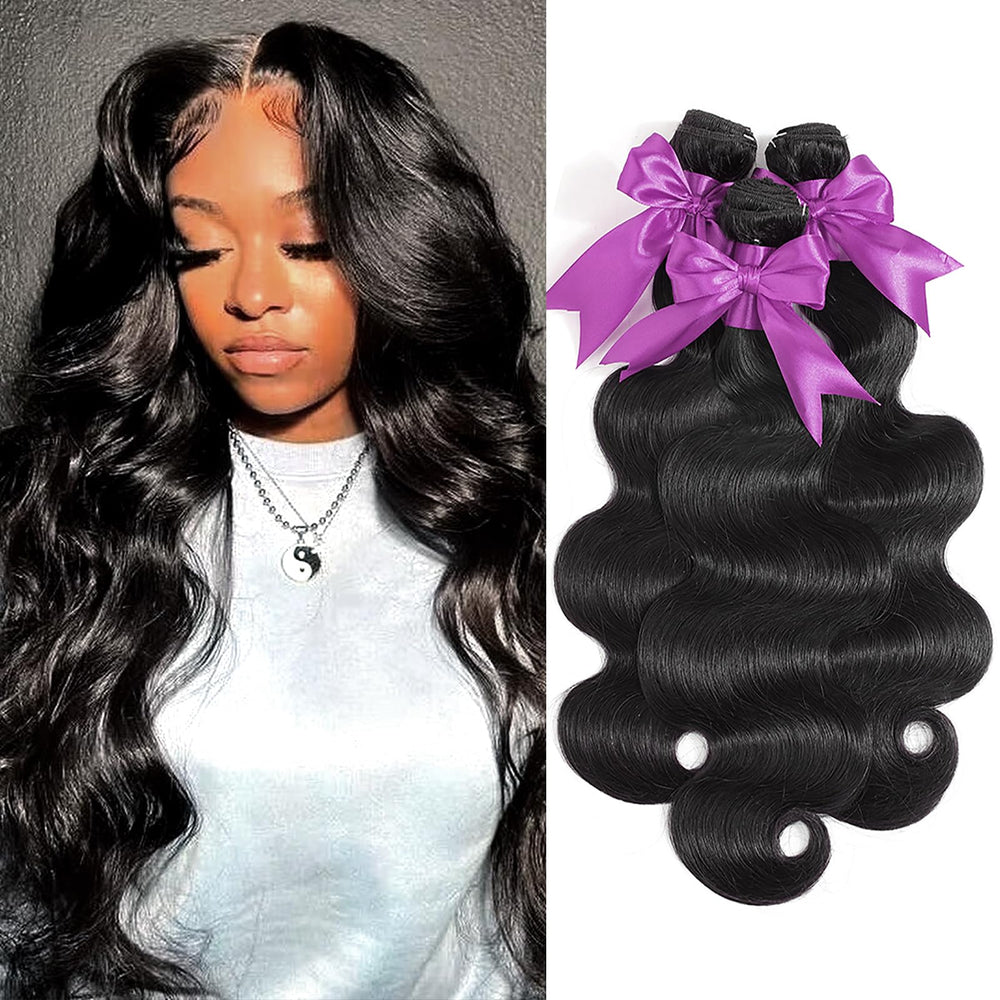 BEANATASHA 12A body wave bundles 16inch pack highlight smooth Brazilian texture for versatile styling