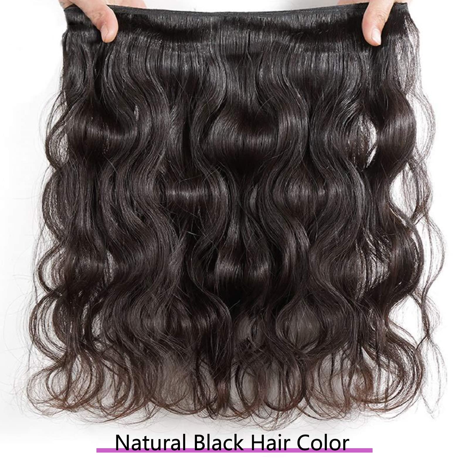 BEANATASHA bundles on model application demonstrates easy blending with different textures
