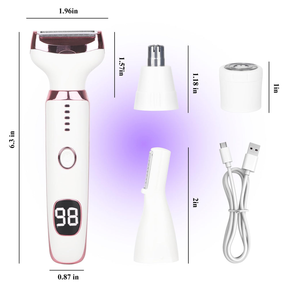 Beanify facial hair trimmer blades delivering gentle, smooth results.