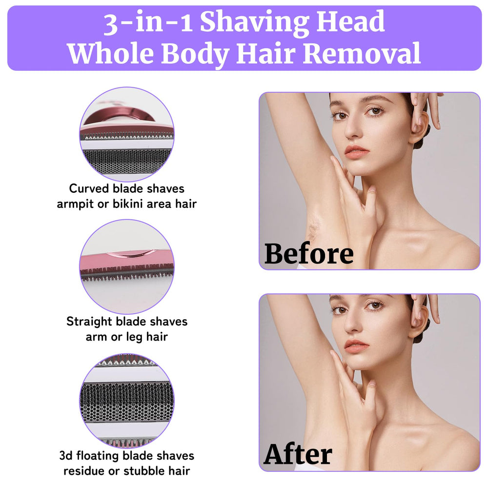 Beanify nose hair trimmer attachment in use for nose hair.