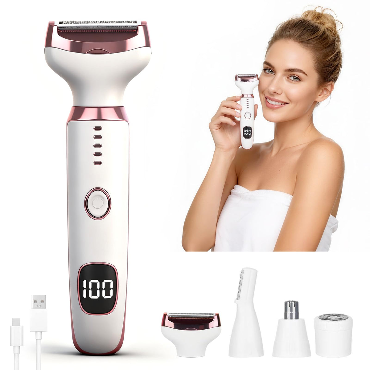 Beanify wet-dry electric razor overview for versatile all-gender grooming.