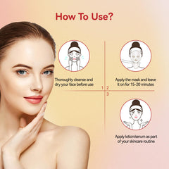 BeaRay LED Face Mask dial-adjustment demonstrates customizable light intensity and duration