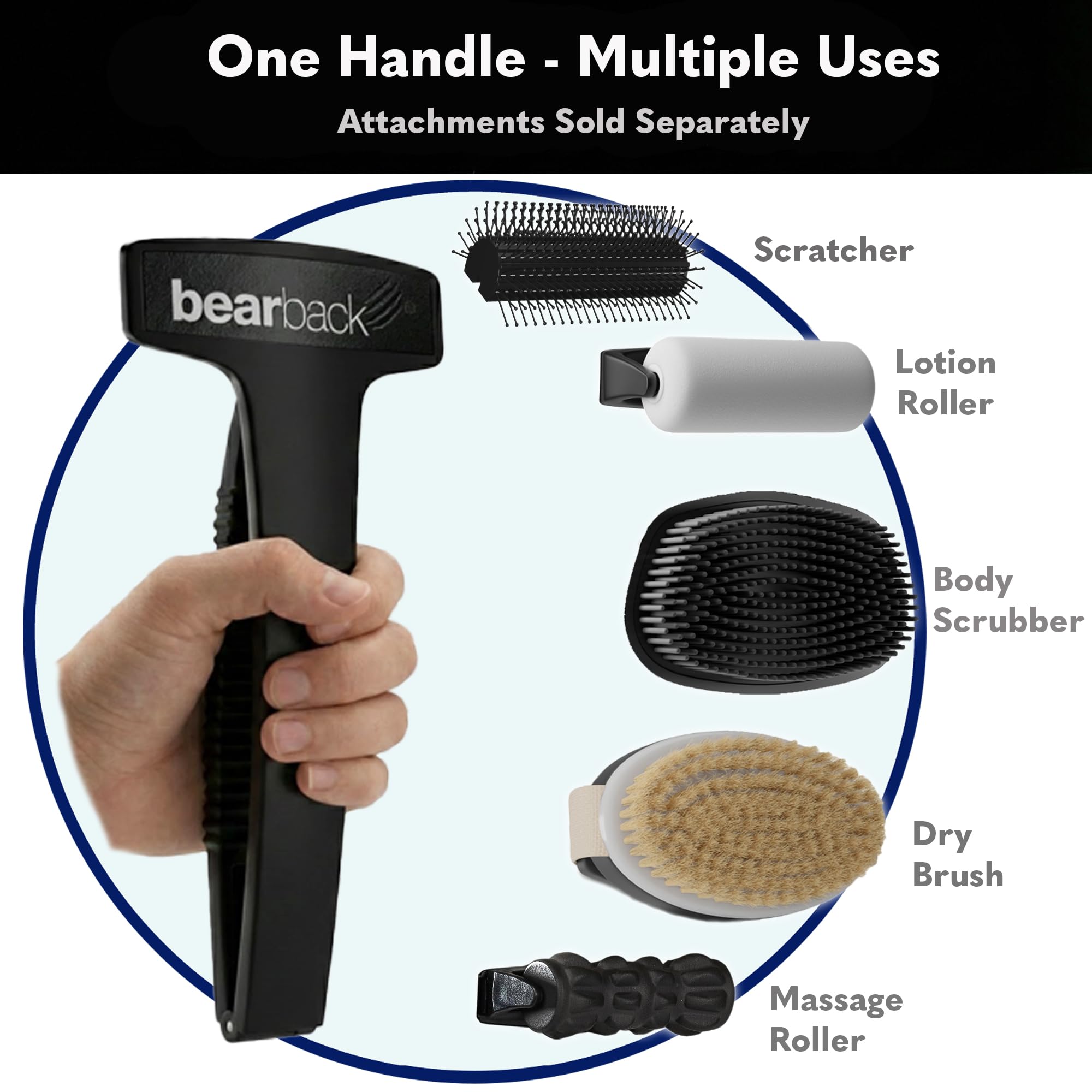 Bearback grooming-system-compatible integrates with other Bearback tools for a complete routine.