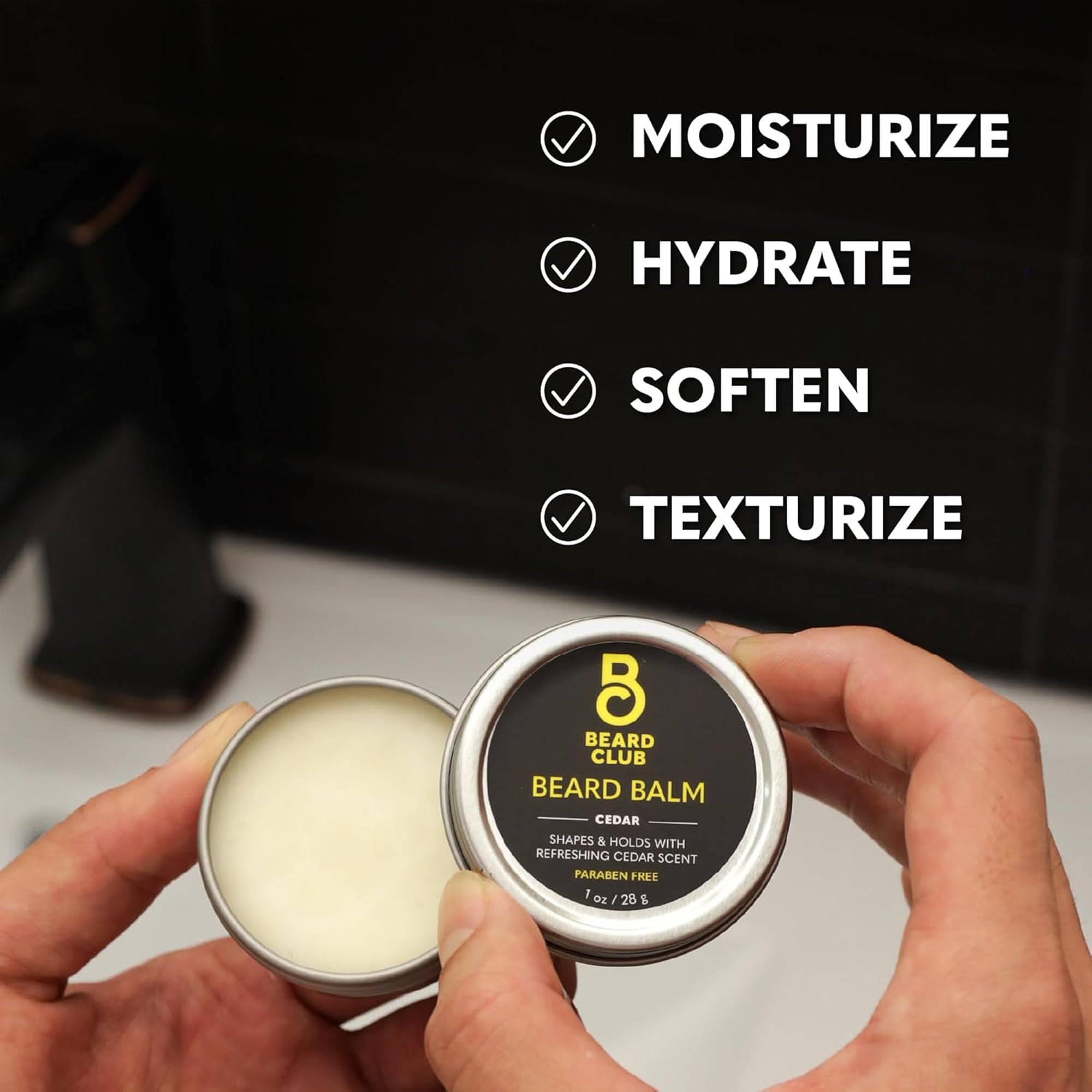 The Beard Club gift-pack highlighting premium grooming for gifting