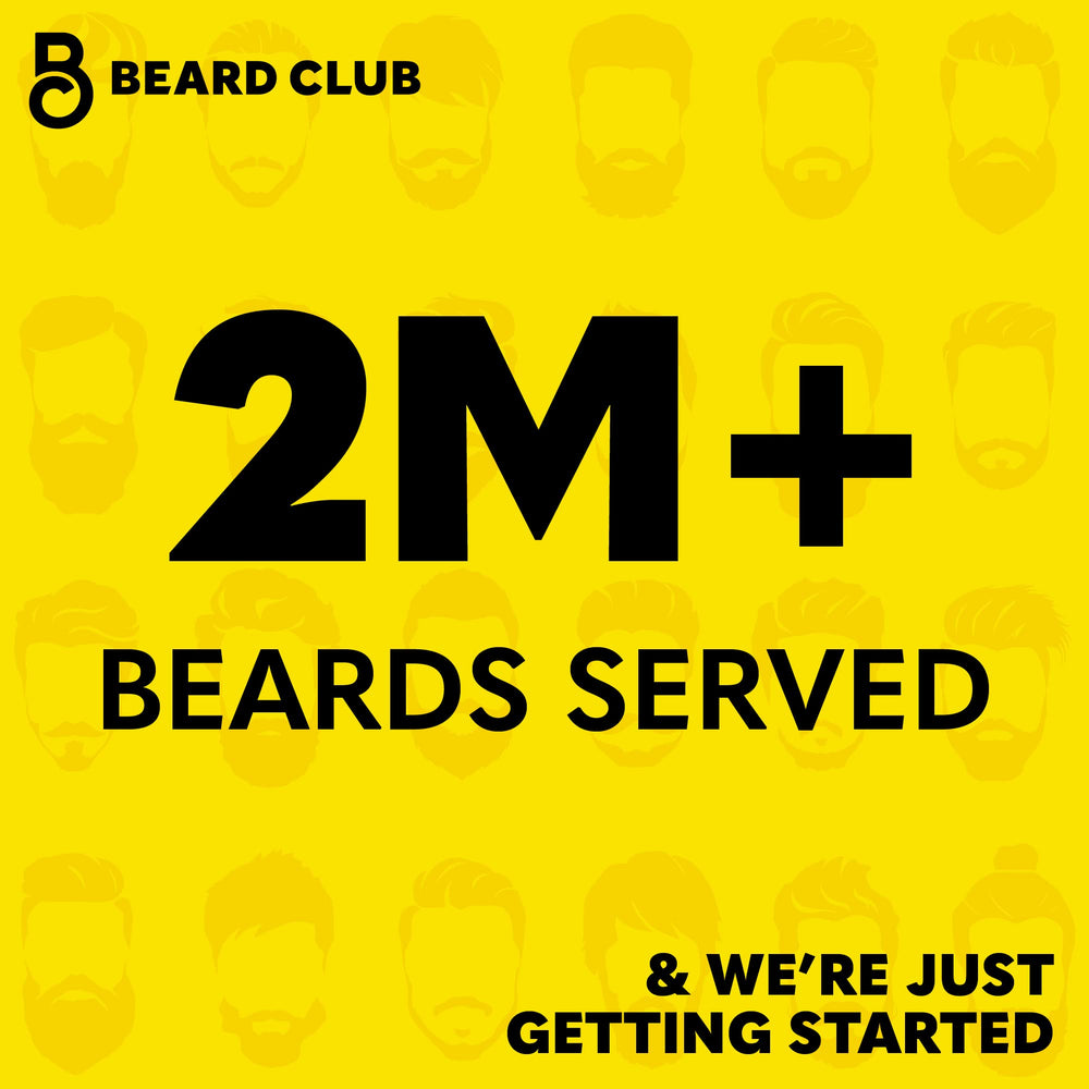 The Beard Club branding product shoot reinforces premium grooming tools