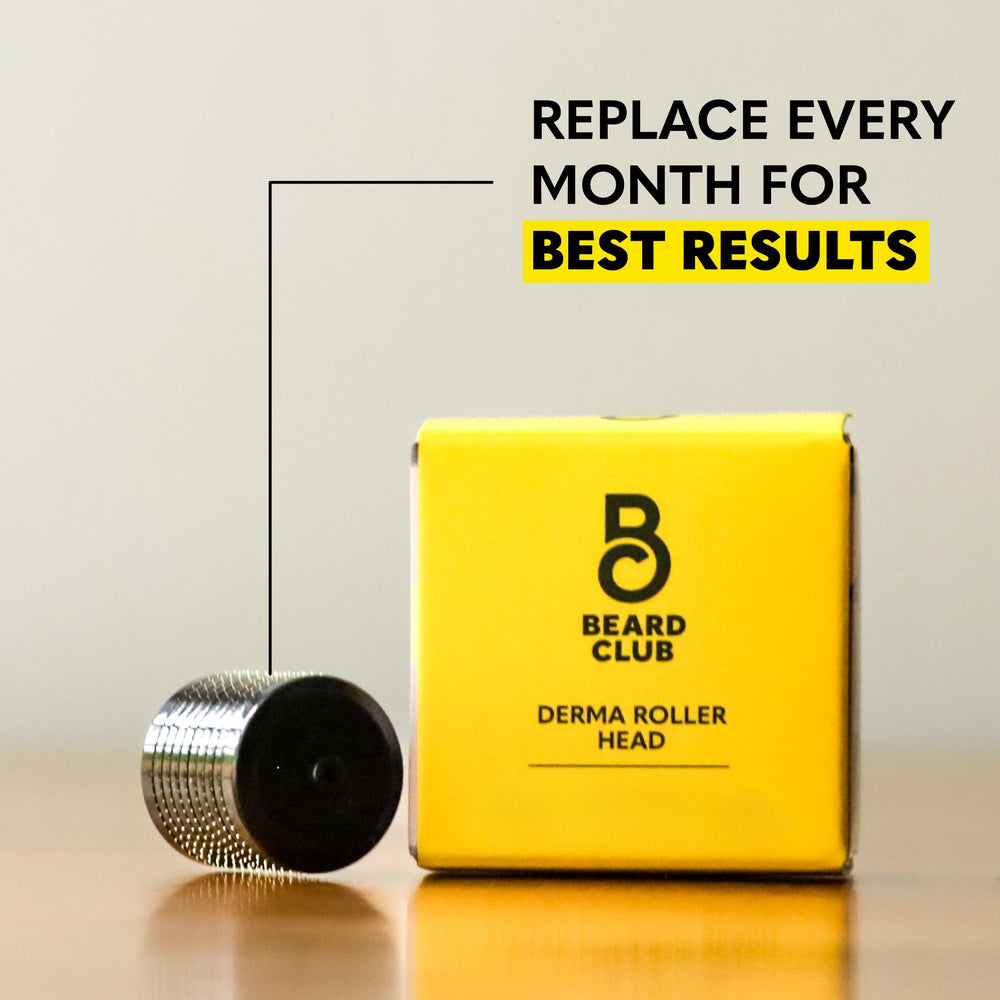 The Beard Club derma roller care and cleaning image