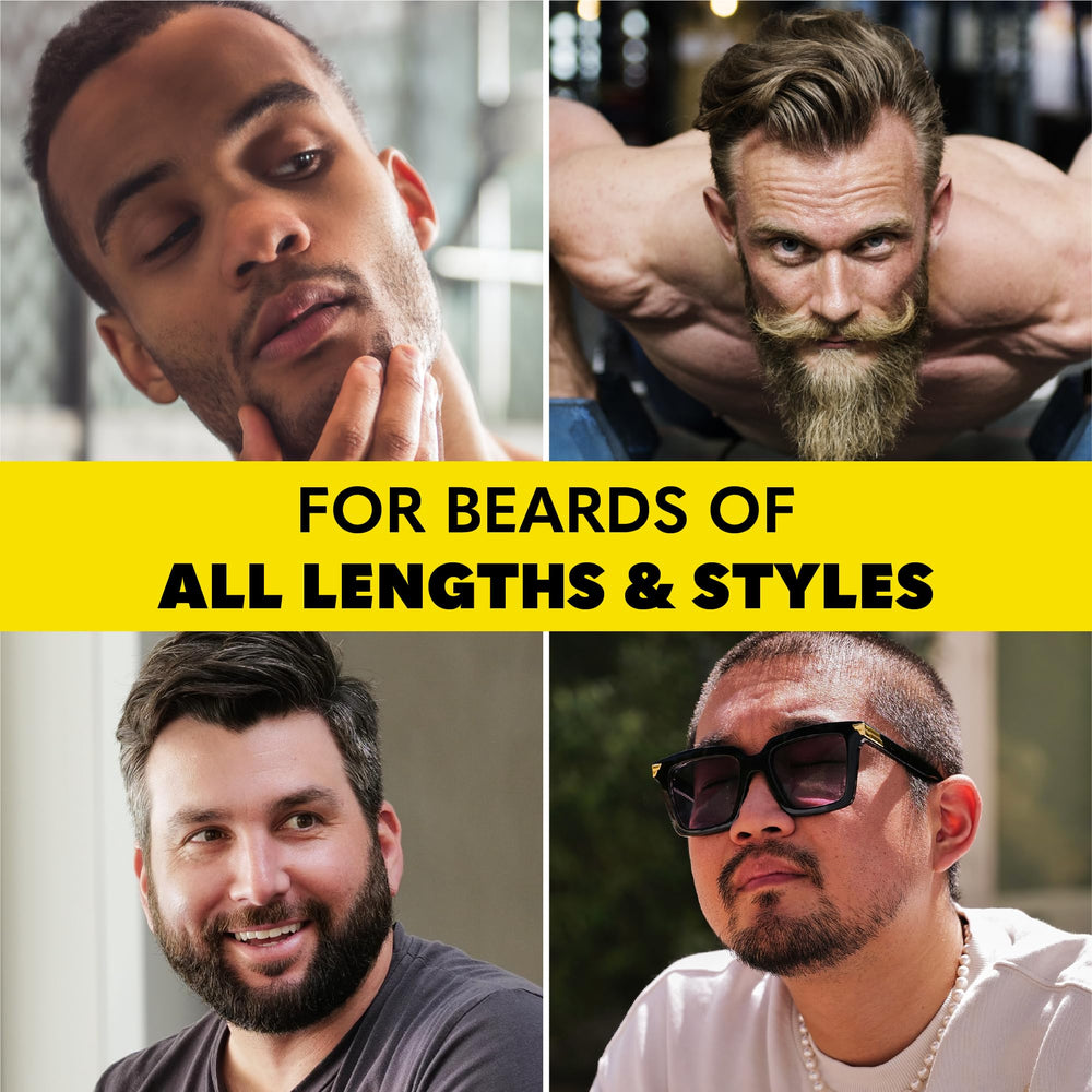The Beard Club Original Premium Beard Shampoo ingredients closeup highlights essential oils and botanicals.