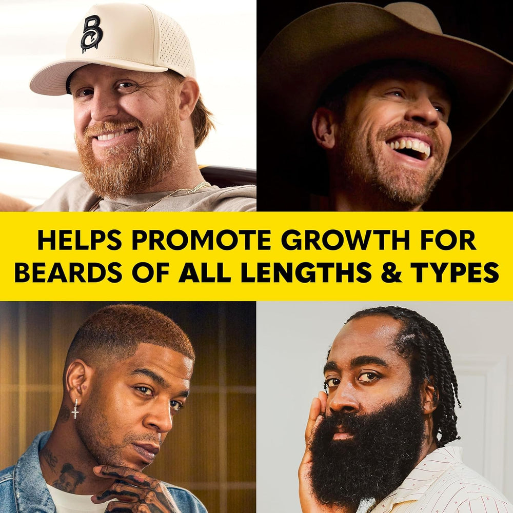 Beard Club Premium growth vitamins tablets for healthy facial hair support.