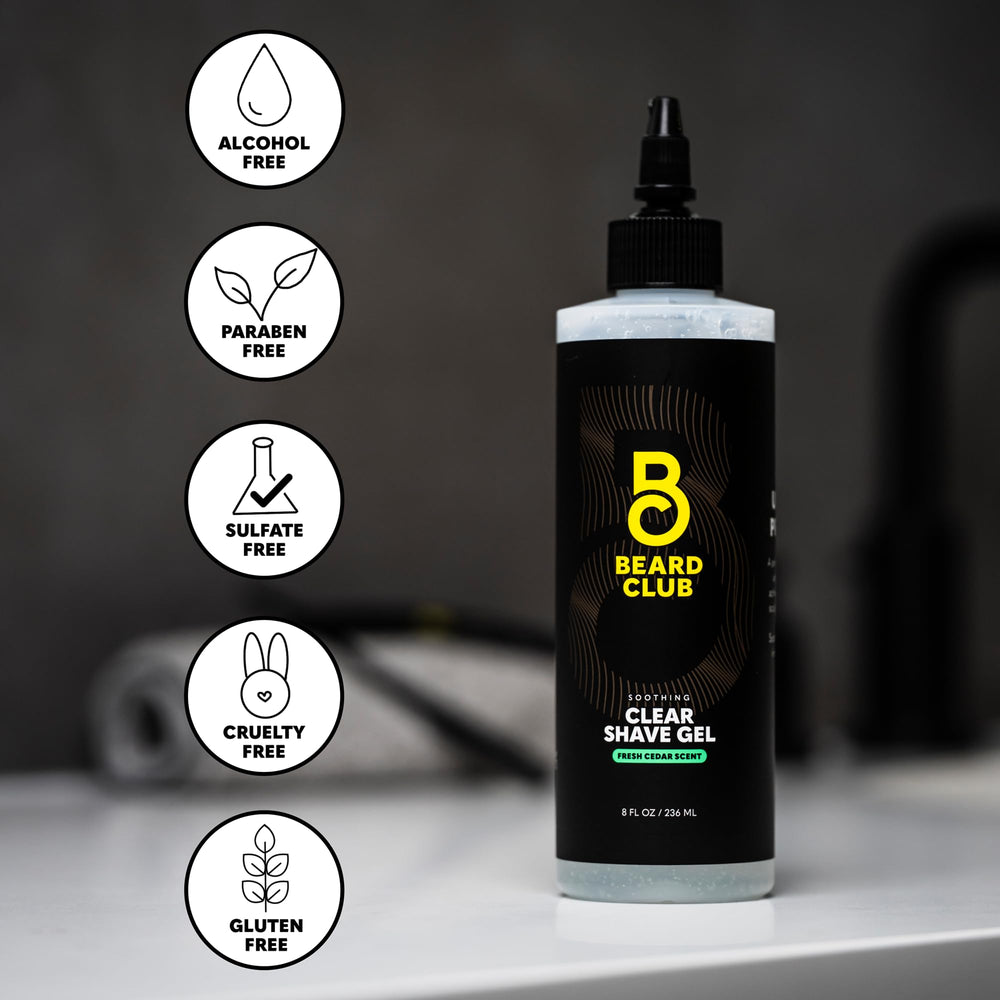 Beard Club razor 5-blades pack highlights ample shaves and replacement flexibility.