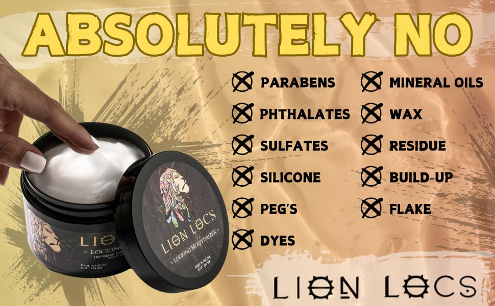 Beard Gains Lion Locs retwist-use photo demonstrates long-lasting hold with light feel.