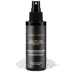 Beard Gains Lion Locs starter-twist spray bottle for new locs styling