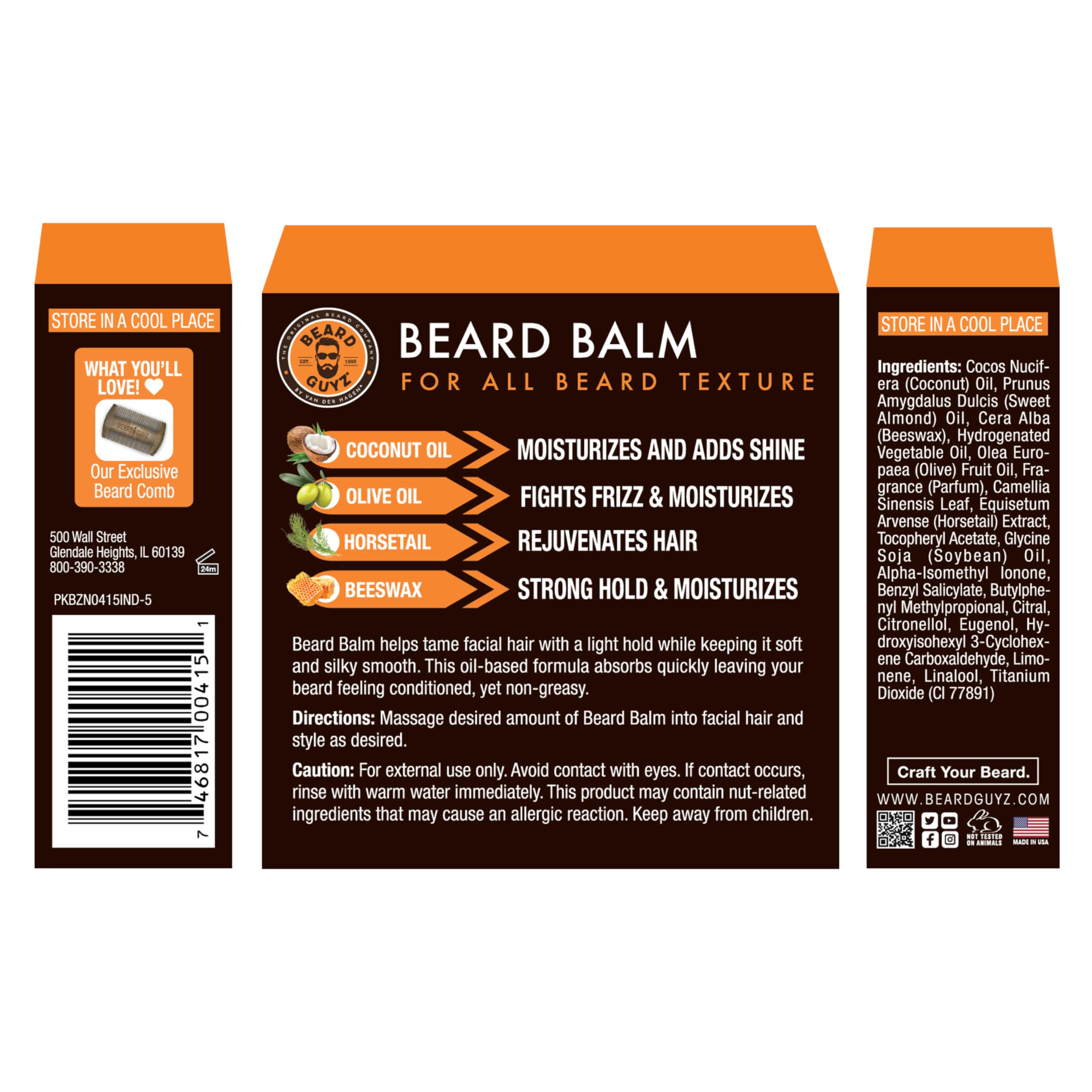 Beard Guyz skin-under-beard area moisturized for healthier-looking facial hair.