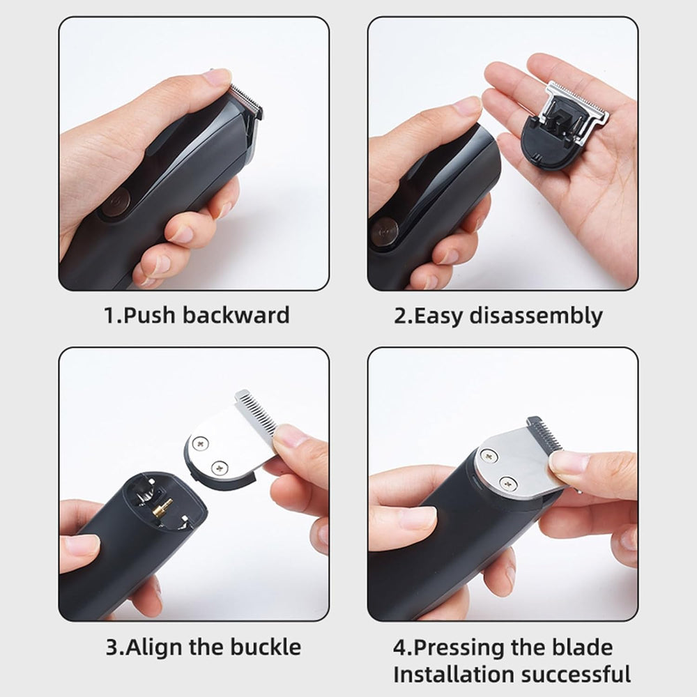 Beard Trimmer 5in1 lithium-ion battery for long-lasting power