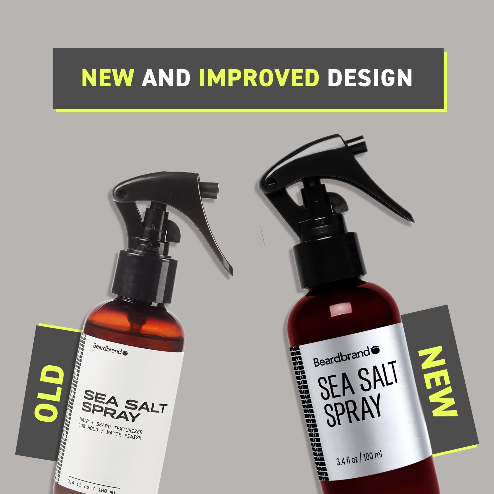 Beardbrand Sea Salt Spray demonstrates flexible day-long hold without stiffness.