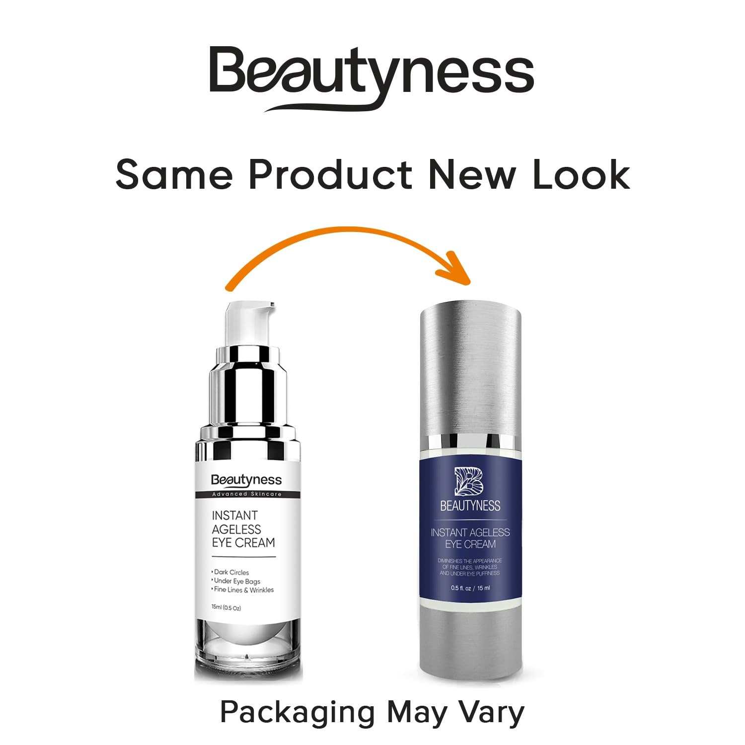 Beatool Instant Ageless Eye Cream morning-routine scene with fresh appearance.